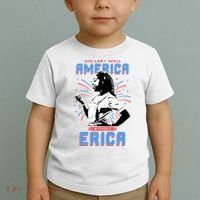 Can't Spell America Without Erica Retro Toddler T-Shirt thumb 2