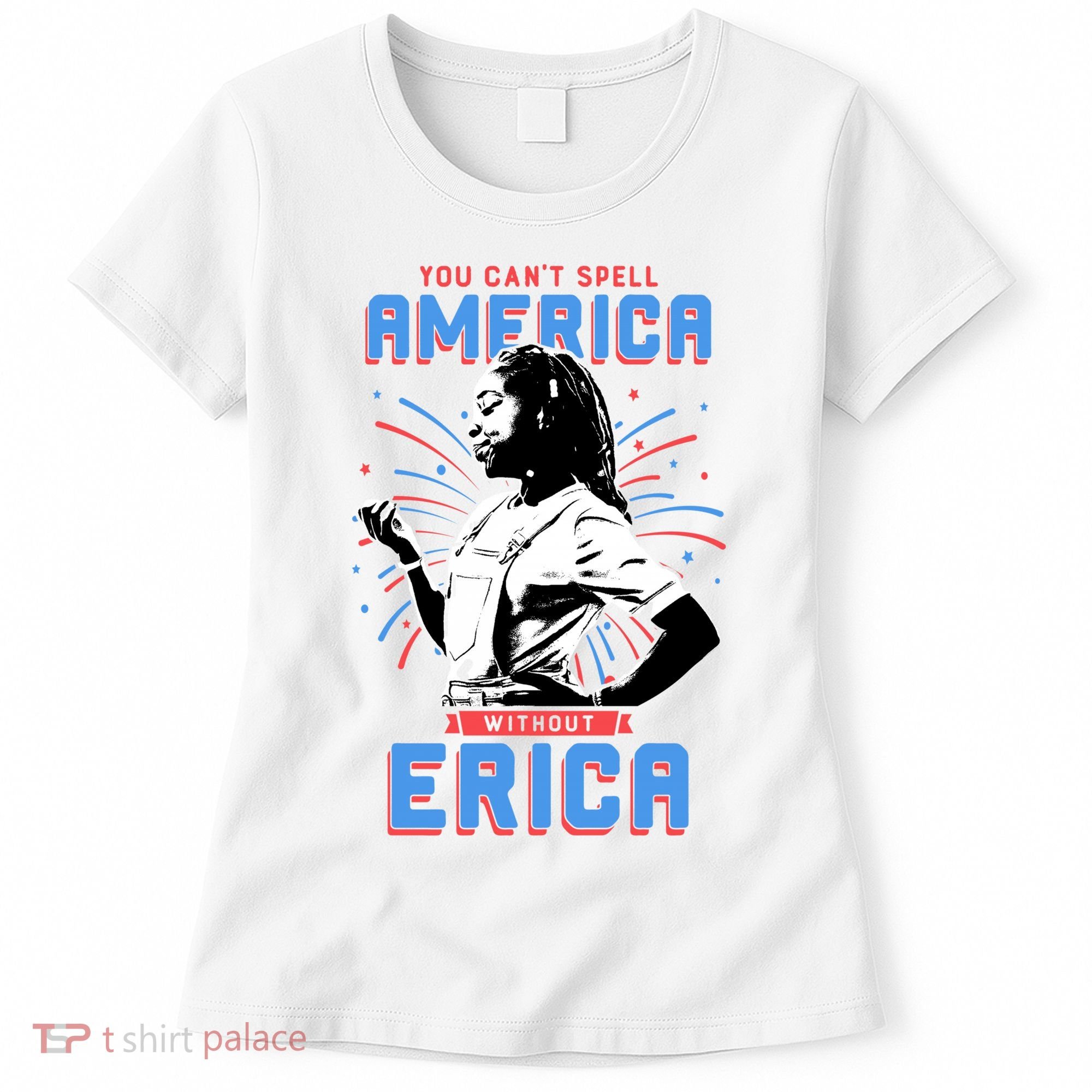 Can't Spell America Without Erica Retro Women's T-Shirt