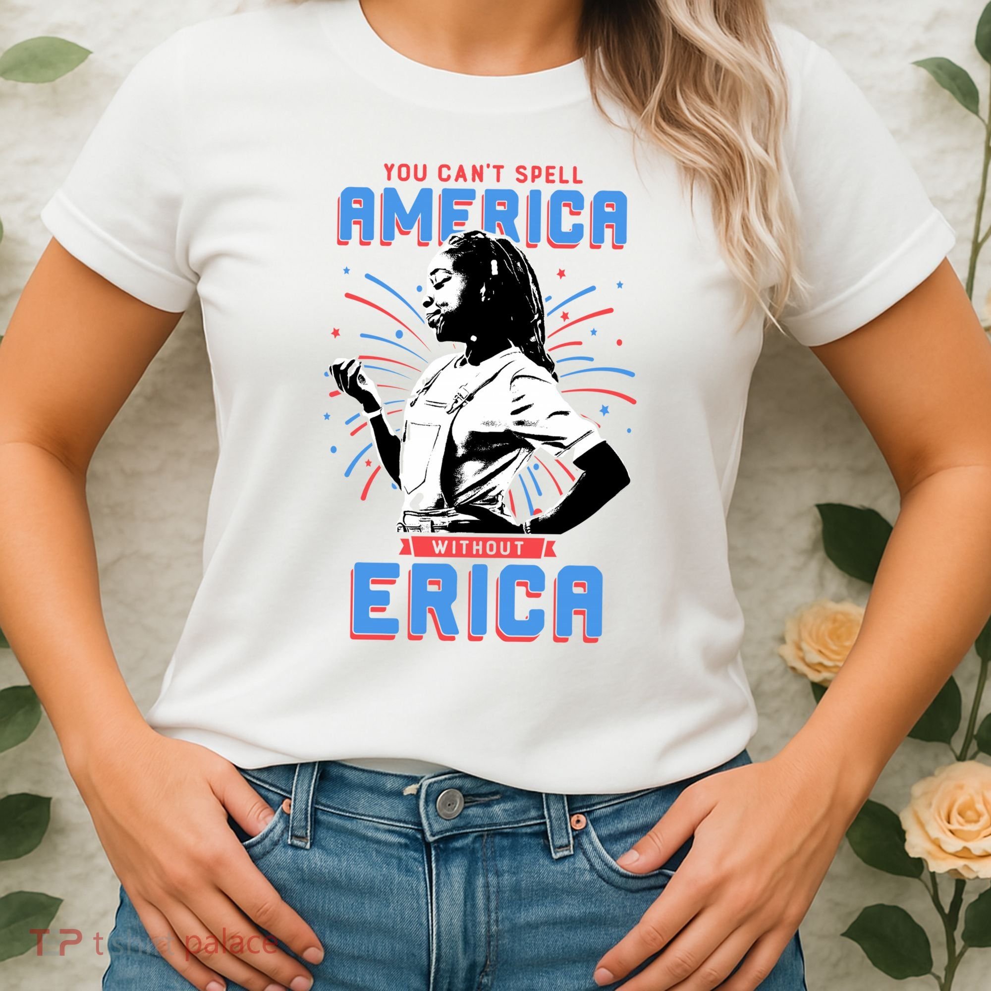 Can't Spell America Without Erica Retro Women's T-Shirt
