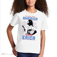 Can't Spell America Without Erica Retro Kids T-Shirt thumb 2
