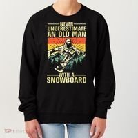 Cool Snowboard Art Skier Snowboarding Snowboarder Women's Sweatshirt thumb 0
