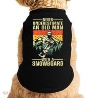 Cool Snowboard Art Skier Snowboarding Snowboarder Doggie Tank thumb 0