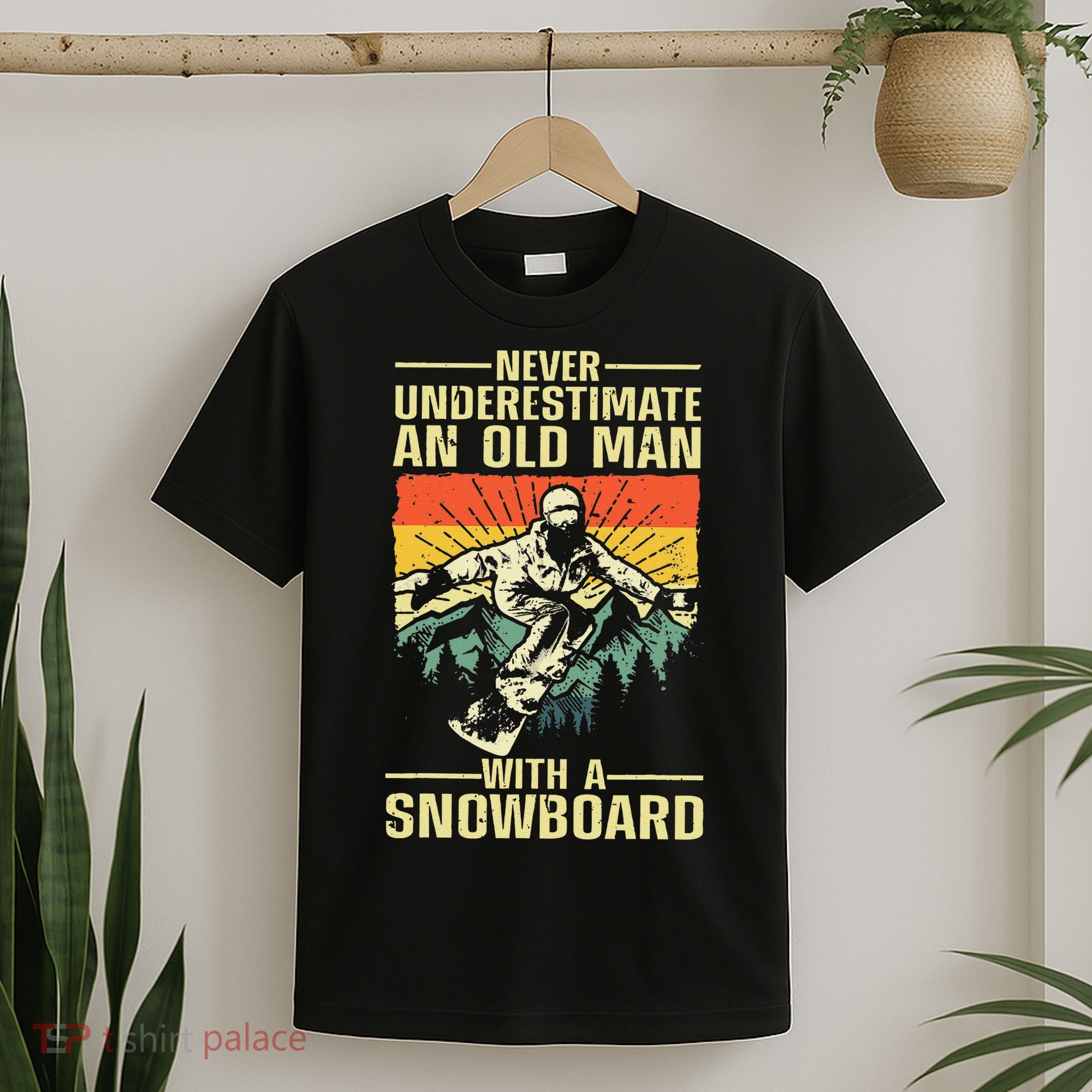 Cool Snowboard Art Skier Snowboarding Snowboarder T-Shirt