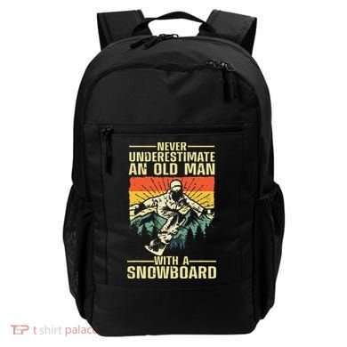 Cool Snowboard Art Skier Snowboarding Snowboarder Backpack