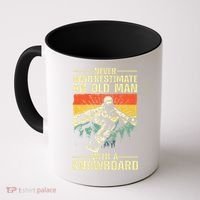 Cool Snowboard Art Skier Snowboarding Snowboarder Coffee Mug thumb 0