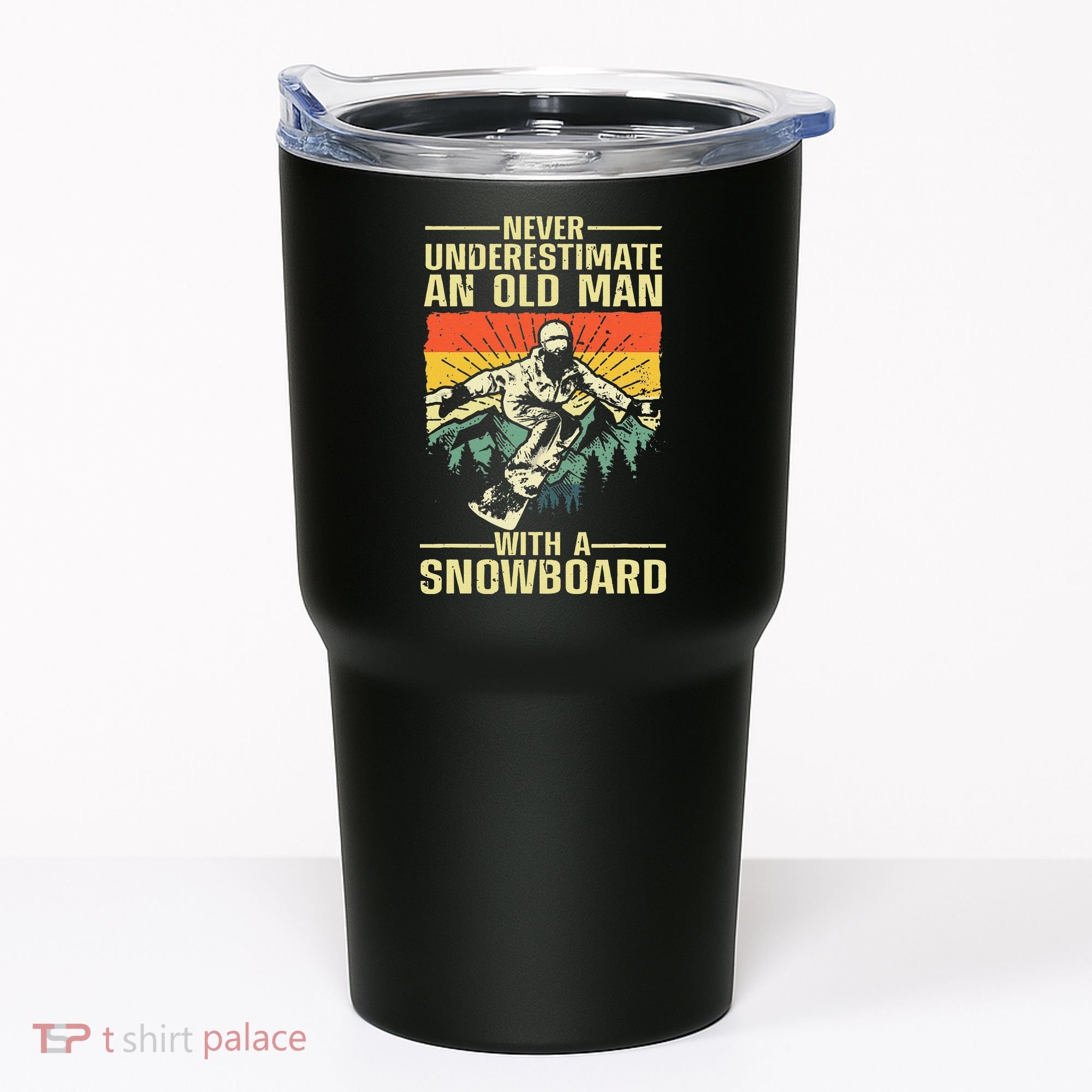 Cool Snowboard Art Skier Snowboarding Snowboarder Tumbler