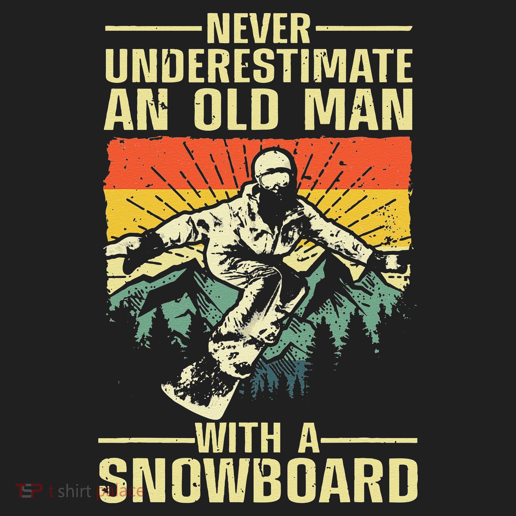 Cool Snowboard Art Skier Snowboarding Snowboarder Golf Towel