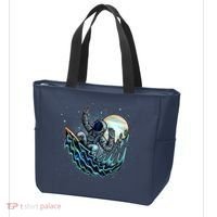 Cool Space Astronaut Surfing the Galaxy Tote Bag thumb 3