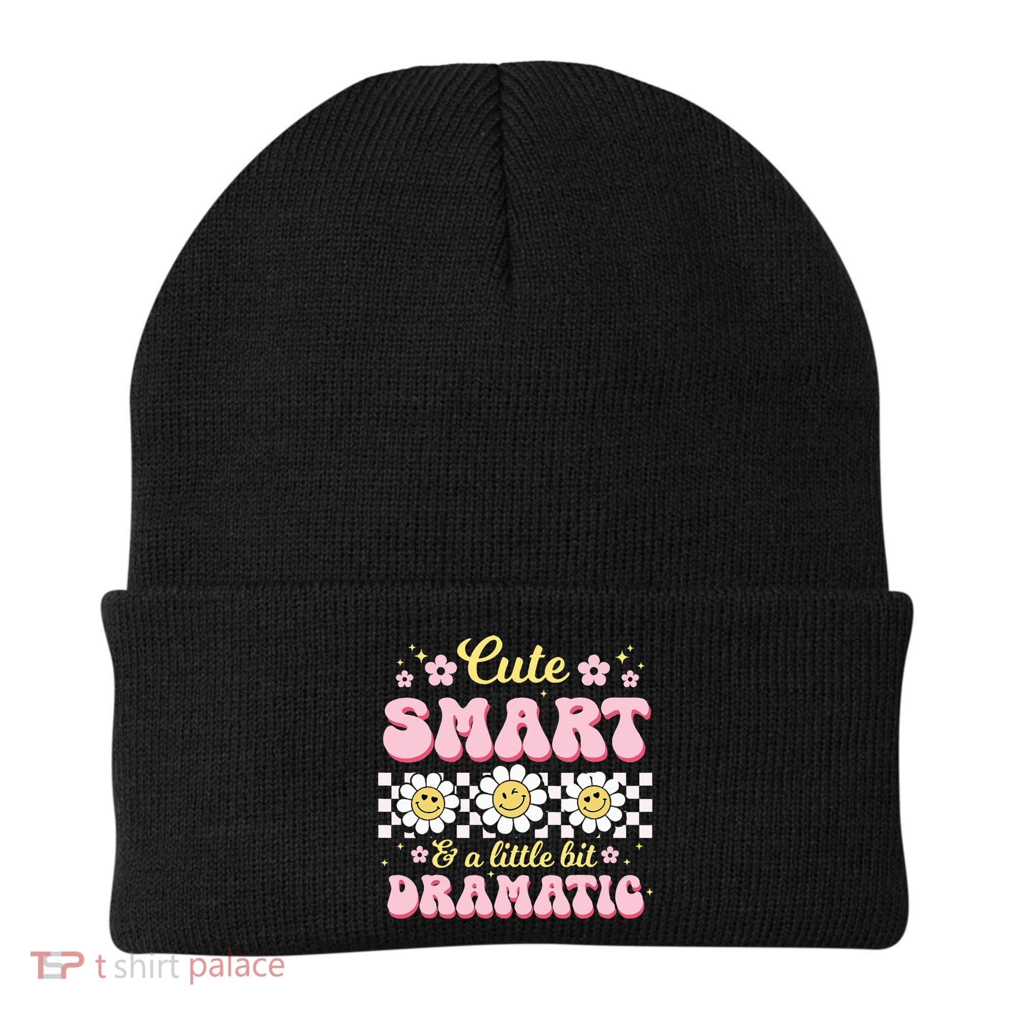 Cute Smart And A Little Bit Dramatic Retro  Beanie