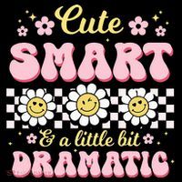 Cute Smart And A Little Bit Dramatic Retro  Women's Long Sleeve Shirt thumb 2