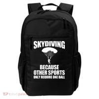Cool Skydiving Art For Men Women Skydive Parachute Skydiver Backpack thumb 0