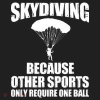 Cool Skydiving Art For Men Women Skydive Parachute Skydiver Tumbler thumb 3