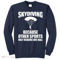 Cool Skydiving Art For Men Women Skydive Parachute Skydiver Sweatshirt thumb 0
