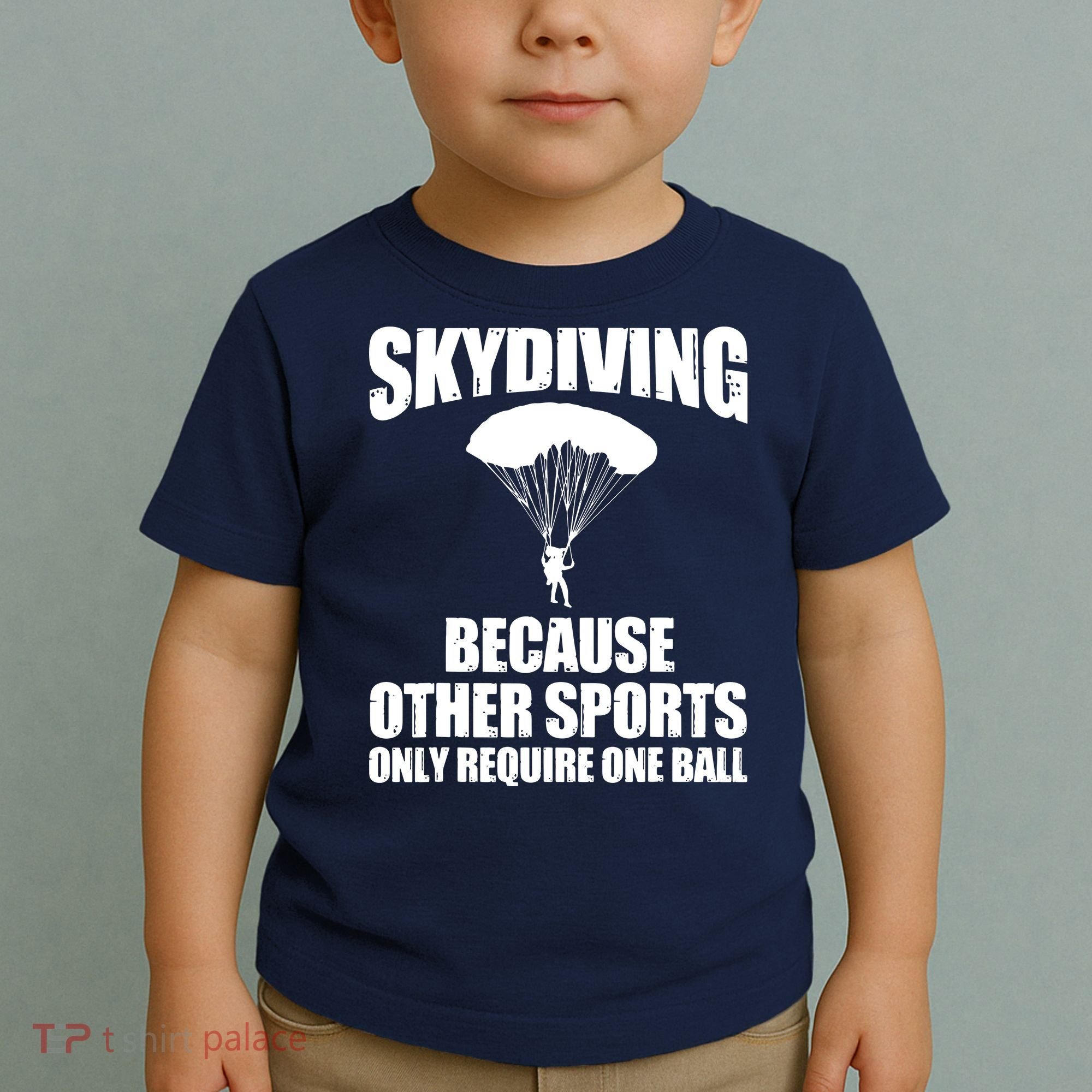 Cool Skydiving Art For Men Women Skydive Parachute Skydiver Toddler T-Shirt