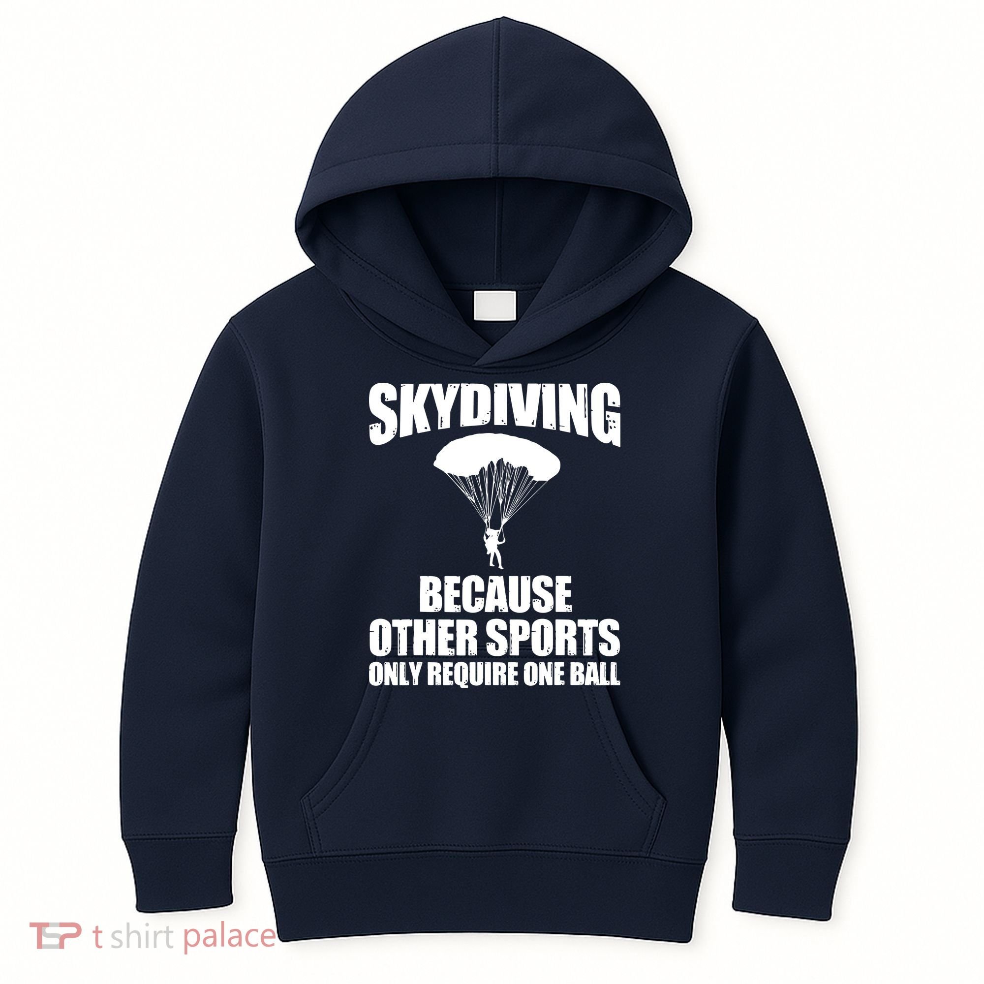 Cool Skydiving Art For Men Women Skydive Parachute Skydiver Kids Hoodie