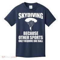 Cool Skydiving Art For Men Women Skydive Parachute Skydiver Kids T-Shirt thumb 0