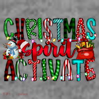 Christmas Spirit Activate Funny Christmas Xmas Toddler Hoodie thumb 2