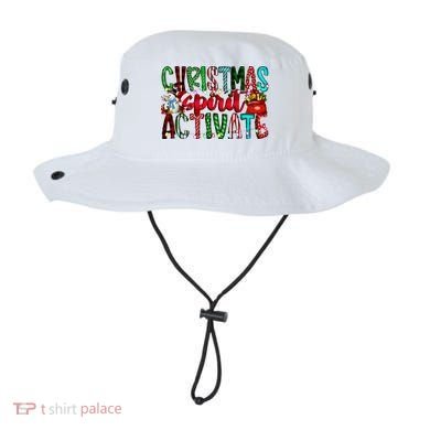 Christmas Spirit Activate Funny Christmas Xmas Bucket Hat