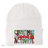 Christmas Spirit Activate Funny Christmas Xmas Beanie thumb 0