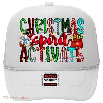Christmas Spirit Activate Funny Christmas Xmas Hat