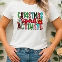 Christmas Spirit Activate Funny Christmas Xmas Women's T-Shirt thumb 2