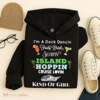 Cruise Ship Accessories Island Hoppin Cruise Boat Gift Hoodie thumb 4