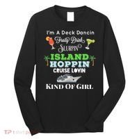 Cruise Ship Accessories Island Hoppin Cruise Boat Gift Long Sleeve Shirt thumb 0