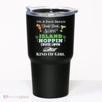 Cruise Ship Accessories Island Hoppin Cruise Boat Gift Tumbler thumb 0