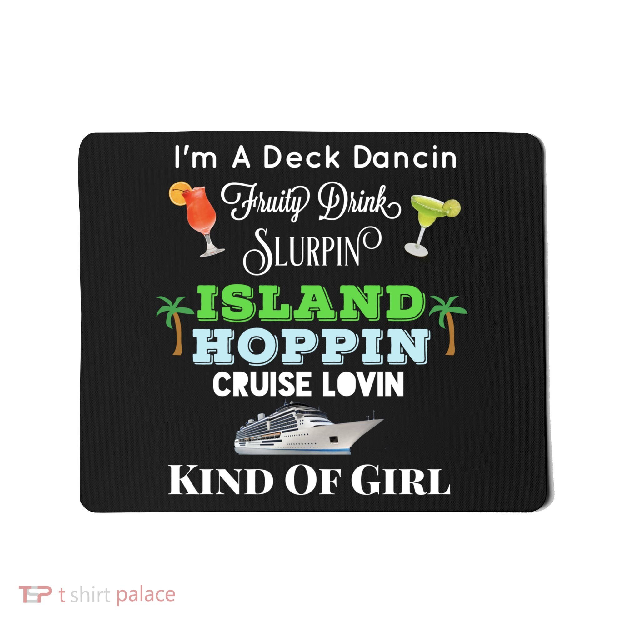 Cruise Ship Accessories Island Hoppin Cruise Boat Gift Mousepad