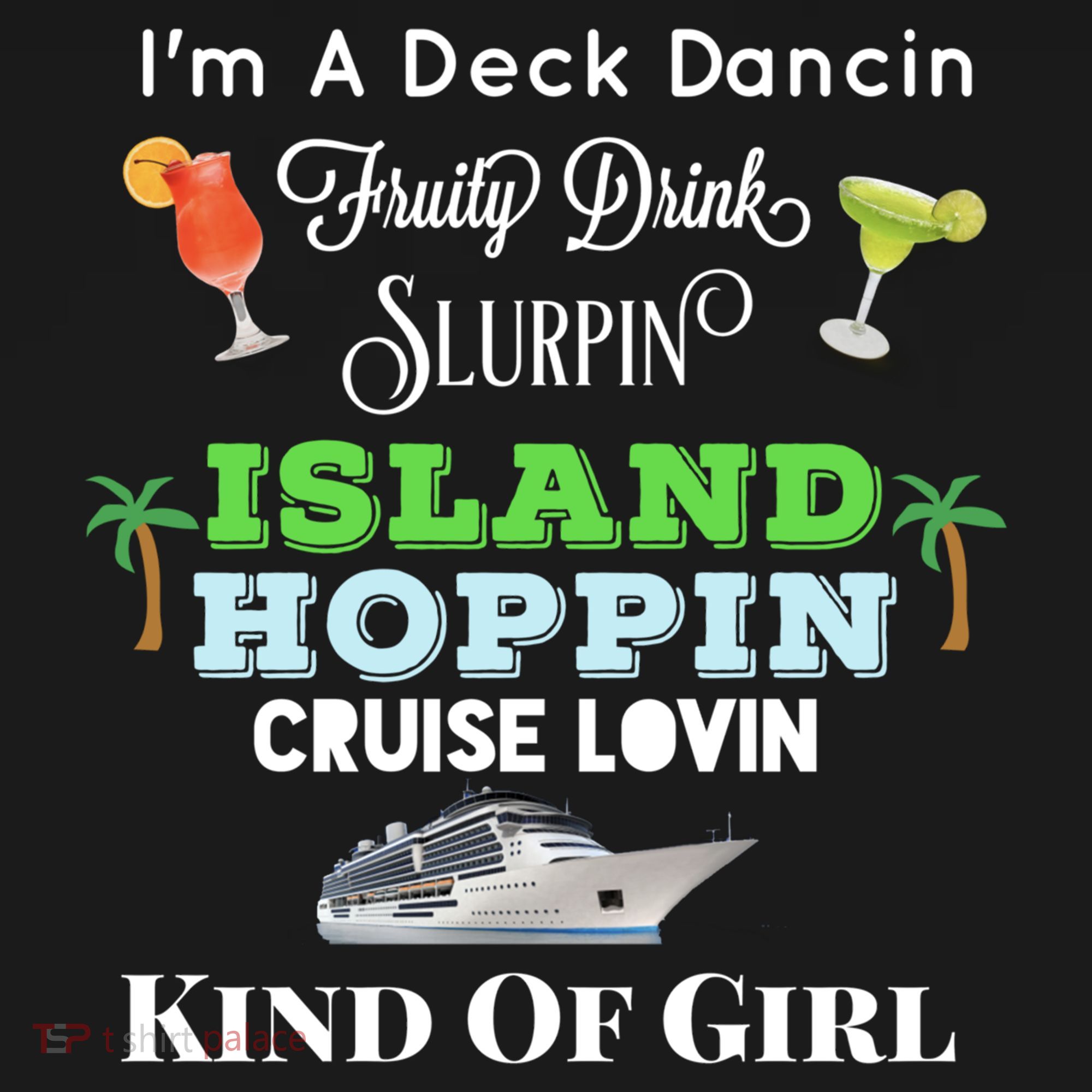 Cruise Ship Accessories Island Hoppin Cruise Boat Gift Mousepad