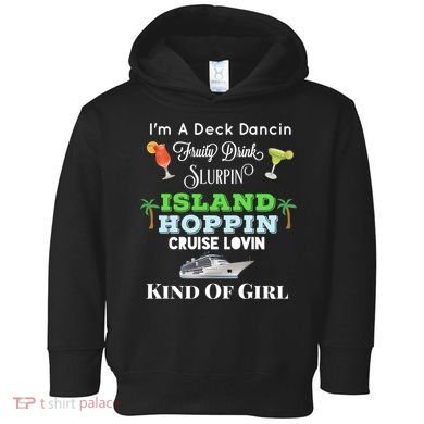 Cruise Ship Accessories Island Hoppin Cruise Boat Gift Toddler Hoodie