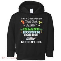 Cruise Ship Accessories Island Hoppin Cruise Boat Gift Toddler Hoodie thumb 0