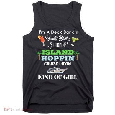 Cruise Ship Accessories Island Hoppin Cruise Boat Gift Tank Top