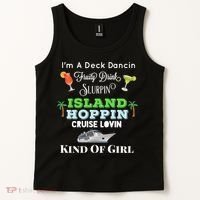 Cruise Ship Accessories Island Hoppin Cruise Boat Gift Tank Top thumb 2