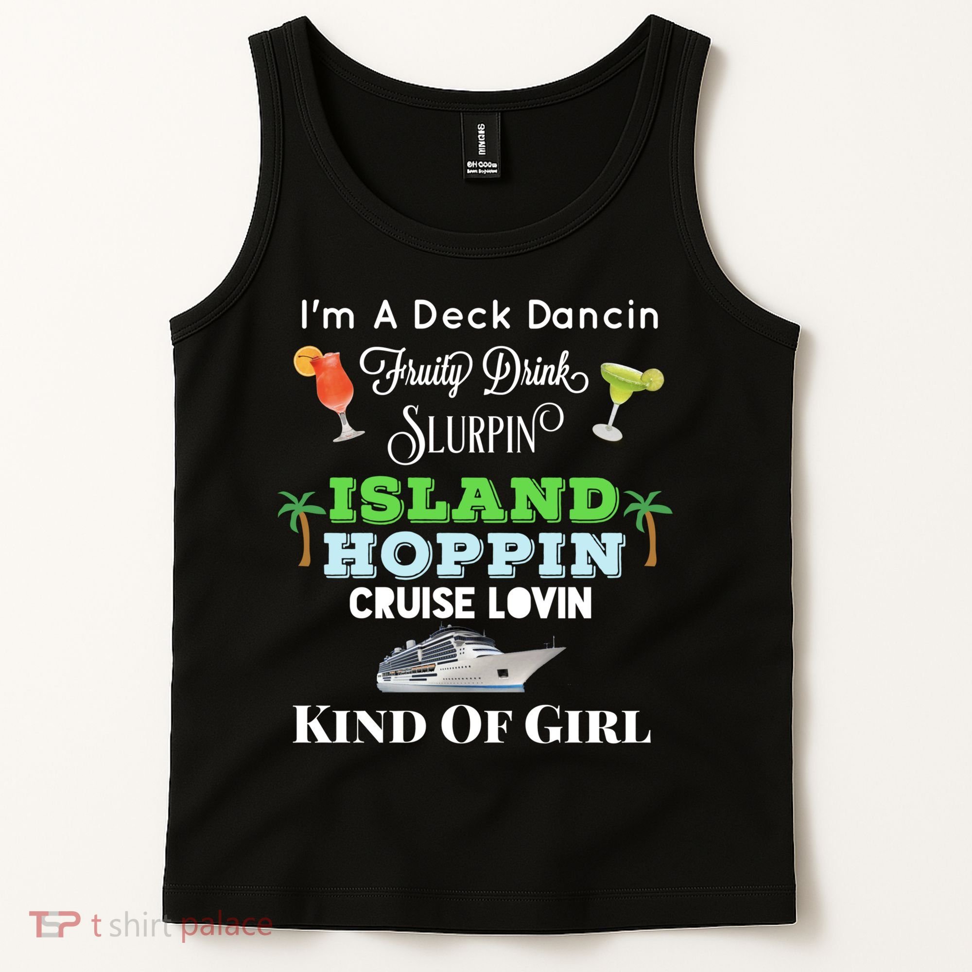 Cruise Ship Accessories Island Hoppin Cruise Boat Gift Tank Top