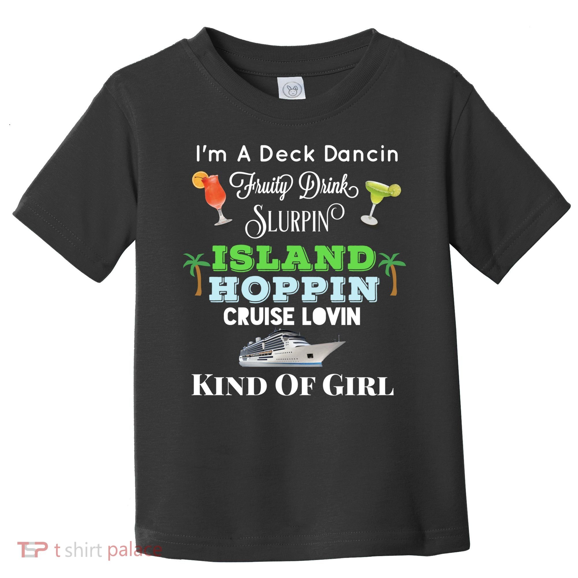Cruise Ship Accessories Island Hoppin Cruise Boat Gift Toddler T-Shirt
