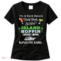 Cruise Ship Accessories Island Hoppin Cruise Boat Gift Women's T-Shirt thumb 0