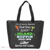 Cruise Ship Accessories Island Hoppin Cruise Boat Gift Tote Bag thumb 0