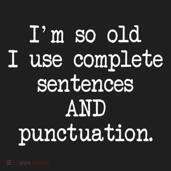 Complete Sentences And Punctuation Grammar Women's Sweatshirt
