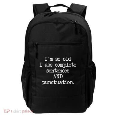 Complete Sentences And Punctuation Grammar Backpack