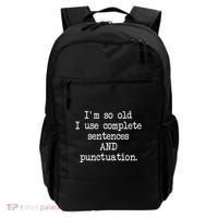 Complete Sentences And Punctuation Grammar Backpack thumb 0