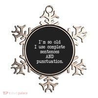 Complete Sentences And Punctuation Grammar Ornament thumb 0