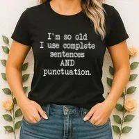Complete Sentences And Punctuation Grammar Women's T-Shirt thumb 2