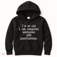 Complete Sentences And Punctuation Grammar Kids Hoodie thumb 0