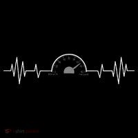 Car Speedometer Auto Mechanic Guys Heartbeat Gift Women's Hoodie thumb 2
