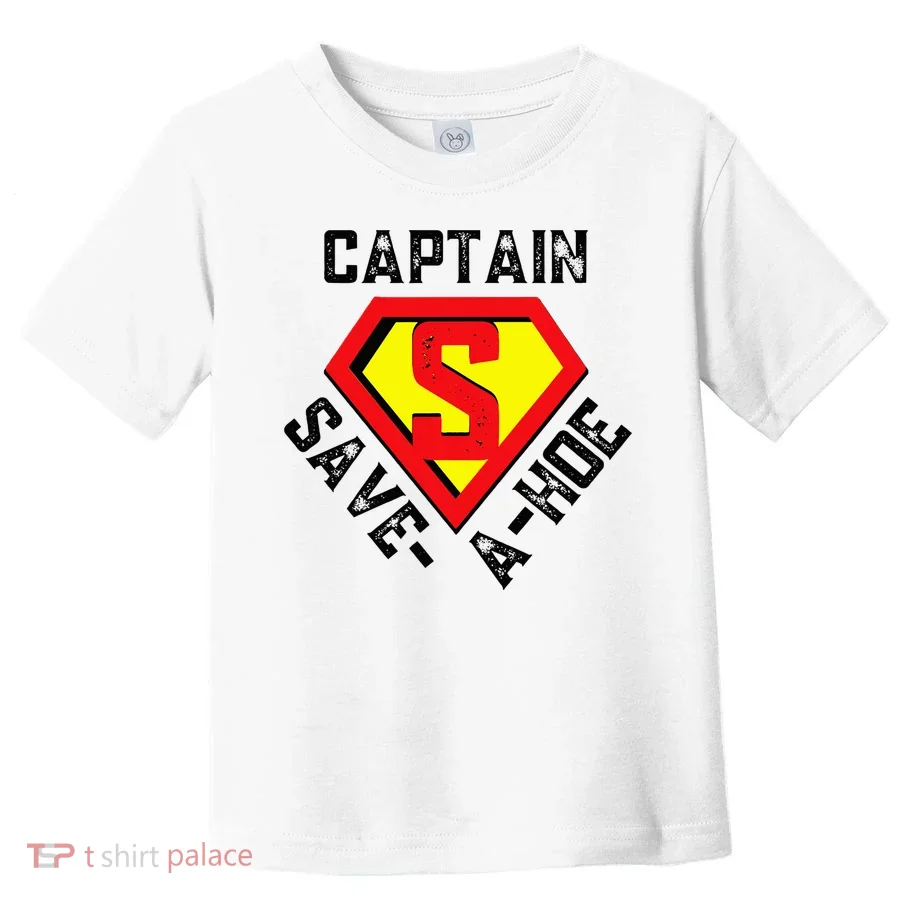 Captain Save A Hoe Rusty Vintage Funny Retro Toddler T-Shirt