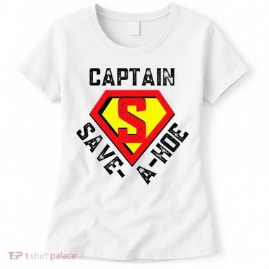 Captain Save A Hoe Rusty Vintage Funny Retro Women's T-Shirt