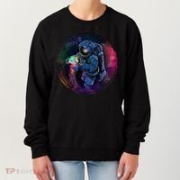 Cool Space Astronaut Jellyfish Galaxy Women's Sweatshirt thumb 0