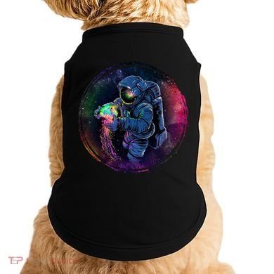 Cool Space Astronaut Jellyfish Galaxy Doggie Tank