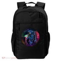 Cool Space Astronaut Jellyfish Galaxy Backpack thumb 0
